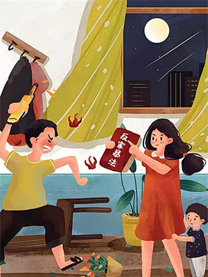 鞋子小屋儿童画画